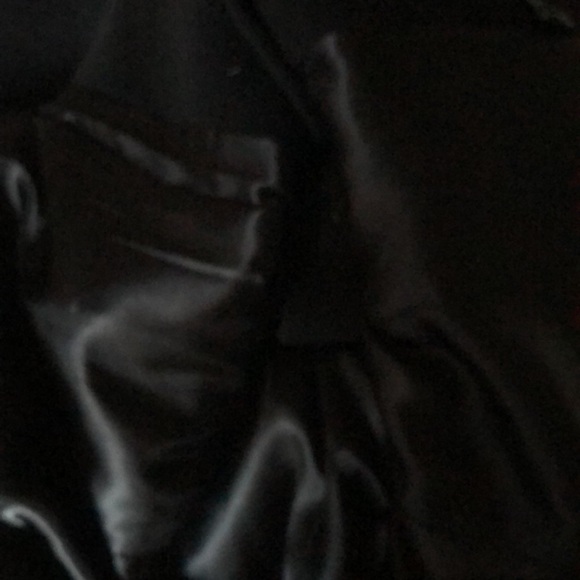 Women's Kristen Blake fall lambwool cashmere long career Black Coat - Picture 15 of 15